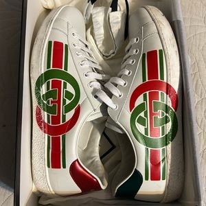 GUCCI USED ACE SNEAKER - MEN'S